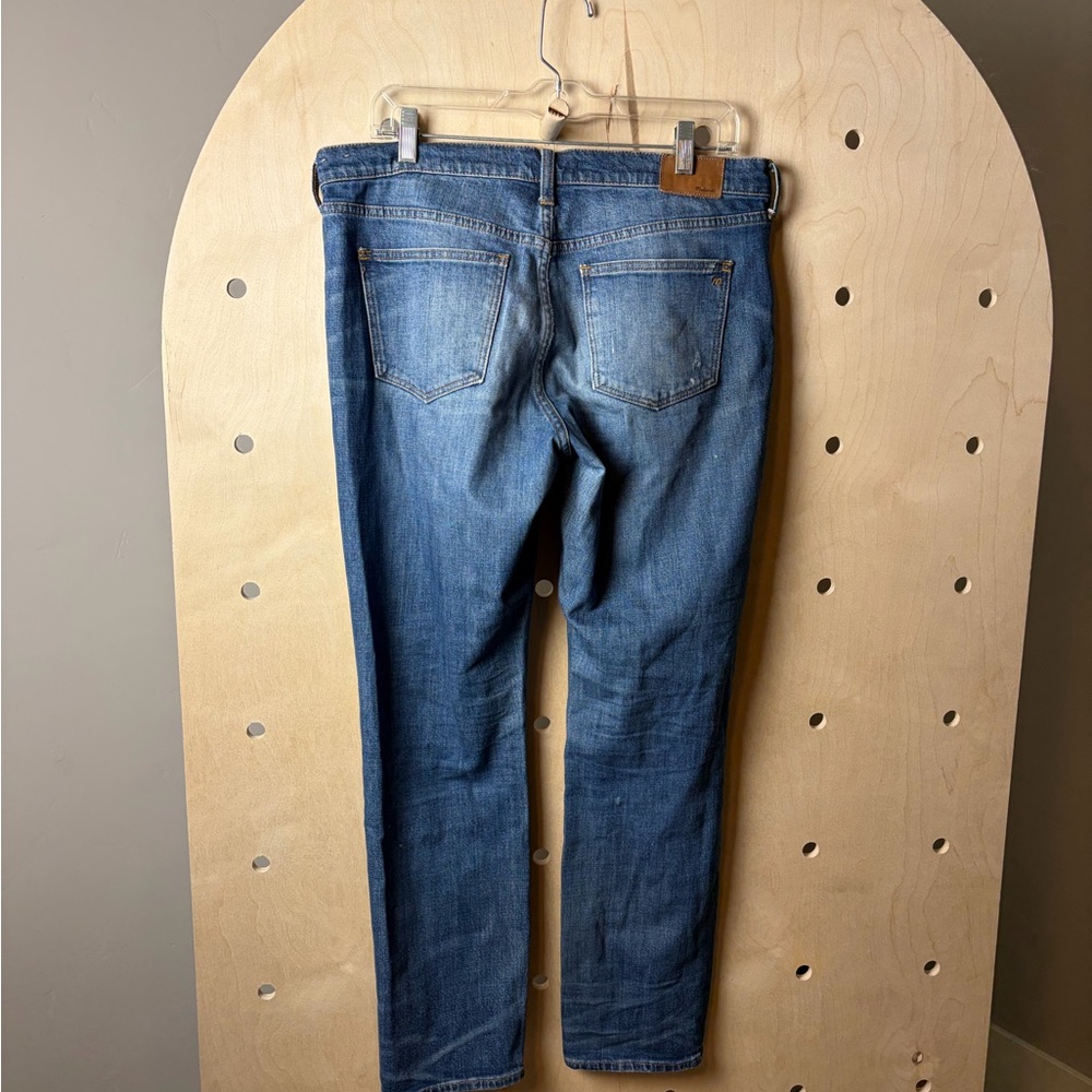 Madewell Women’s High-Rise Slim Distressed Boyjean Size 29 - Picture 5 of 7